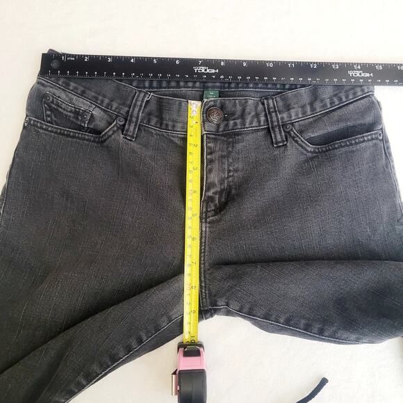 LRL Lauren Jeans Co Boyfriend Fit Black Jeans Size 2P Petite - Picture 5 of 8
